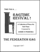 The Federation Rag piano sheet music cover